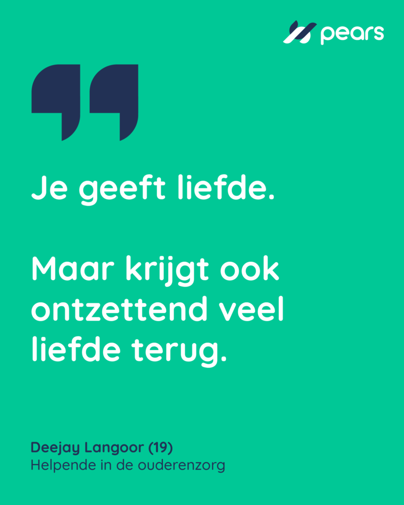 Ik zorg: Deejay (19) over werken in de ouderenzorg